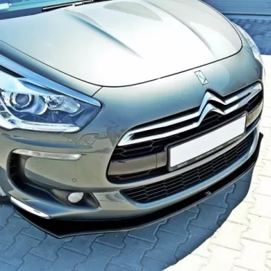 LAMA SOTTOPARAURTI ANTERIORE V.2 MAXTON DESIGN PER CITROEN DS5 NERO LUCIDO