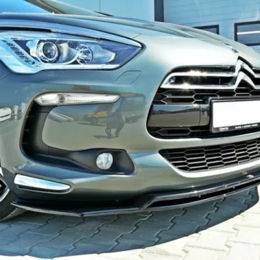 LAMA SOTTOPARAURTI ANTERIORE V.3 MAXTON DESIGN PER CITROEN DS5 NERO LUCIDO