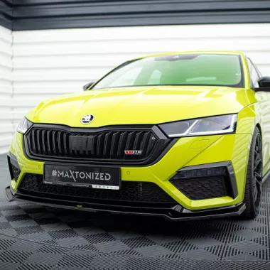 LAMA SOTTOPARAURTI ANTERIORE V.2 MAXTON DESIGN PER SKODA OCTAVIA RS MK4 COMBI/LIFTBACK PRE RESTYLING