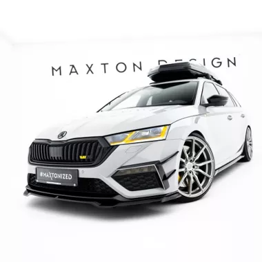 LAMA SOTTOPARAURTI ANTERIORE V.4 MAXTON DESIGN PER SKODA OCTAVIA RS MK4 COMBI/LIFTBACK PRE RESTYLING