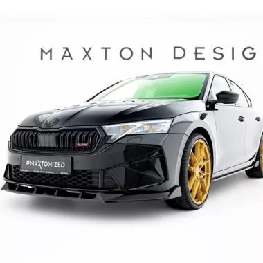 LAMA SOTTOPARAURTI ANTERIORE V.2 MAXTON DESIGN PER SKODA OCTAVIA RS MK4 COMBI/LIFTBACK RESTYLING