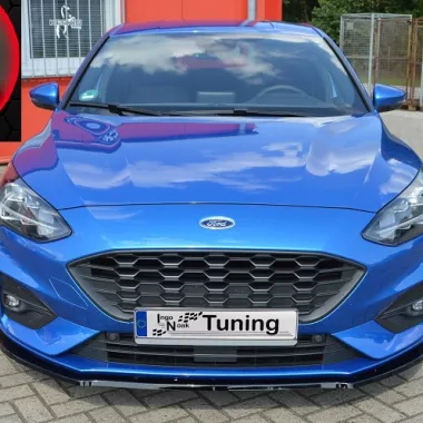 LAMA SOTTOPARAURTI ANTERIORE PER FORD FOCUS MK4 ST-LINE NERO LUCIDO INGO NOAK TUNING