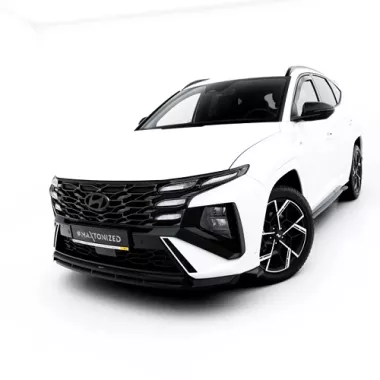 LAMA SOTTOPARAURTI ANTERIORE MAXTON DESIGN PER HYUNDAI TUCSON MK4 FACELIFT N-LINE NERA LUCIDA