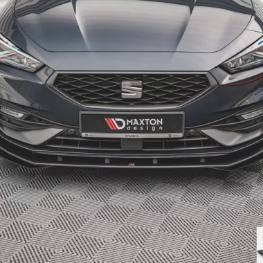 LAMA SOTTOPARAURTI ANTERIORE STREET PRO + FLAPS MAXTON DESIGN PER SEAT LEON FR MK4