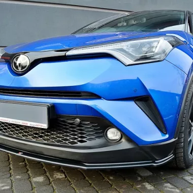 LAMA SOTTOPARAURTI ANTERIORE V.1 MAXTON DESIGN PER TOYOTA C-HR MK1 NERA LUCIDA