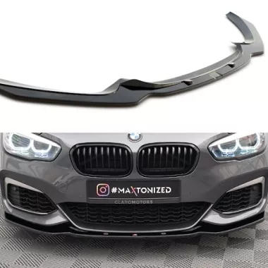 LAMA SOTTOPARAURTI ANTERIORE MAXTON DESIGN V.1 PER BMW SERIE 1 F20/F21 FACELIFT M-PACK