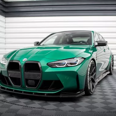 LAMA SOTTOPARAURTI ANTERIORE V.1 MAXTON DESIGN CARBONIO PER BMW M3 G80