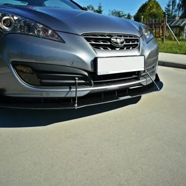 LAMA SOTTOPARAURTI ANTERIORE RACING MAXTON DESIGN PER HYUNDAI GENESIS COUPE' MK1