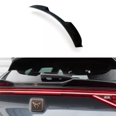 SPOILER CAP 3D INFERIORE MAXTON DESIGN PER CUPRA FORMENTOR NERO LUCIDO