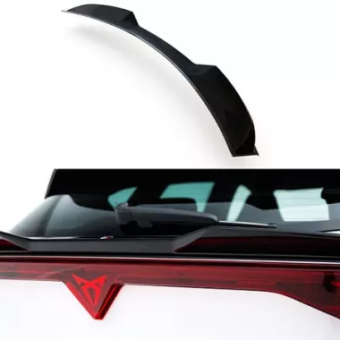 SPOILER CAP 3D INFERIORE MAXTON DESIGN PER CUPRA FORMENTOR MK1 FACELIFT NERO LUCIDO