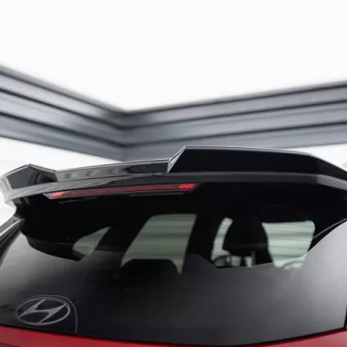 SPOILER CAP 3D MAXTON DESIGN PER HYUNDAI TUCSON MK4 N-LINE NERO LUCIDO