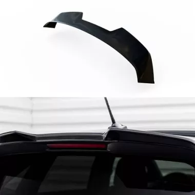 SPOILER CAP 3D MAXTON DESIGN PER VW POLO AW GTI NERO LUCIDO