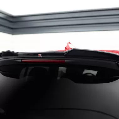 SPOILER CAP 3D SUPERIORE MAXTON DESIGN PER ALFA ROMEO TONALE MK1 NERO LUCIDO