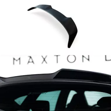 SPOILER CAP 3D SUPERIORE MAXTON DESIGN PER CUPRA FORMENTOR MK1 FACELIFT NERO LUCIDO