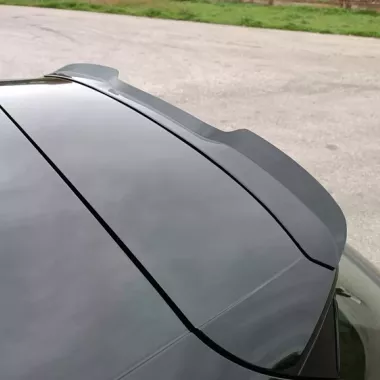 SPOILER CAP NERO LUCIDO PER AUDI A3 8V S-LINE / S3 3/5 PORTE PRE RESTYLING / RESTYLING