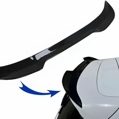 SPOILER CAP NERO LUCIDO PER FORD FIESTA MK8 ST / ST LINE