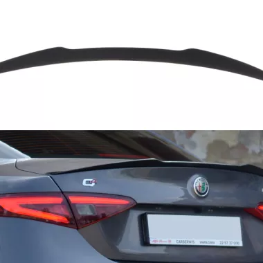 SPOILER CAP MAXTON DESIGN PER ALFA ROMEO GIULIA VELOCE NERO OPACO