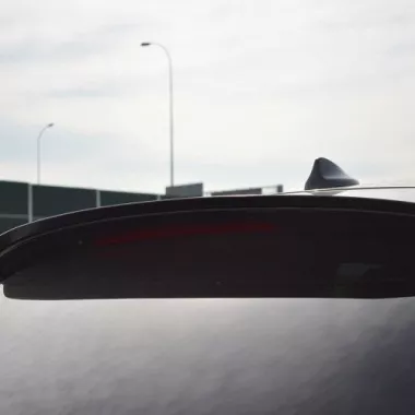 SPOILER CAP MAXTON DESIGN PER ALFA ROMEO STELVIO STANDARD NERO LUCIDO