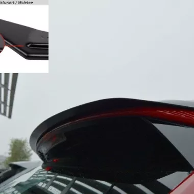 SPOILER CAP MAXTON DESIGN PER AUDI Q2 (GA) NERO OPACO