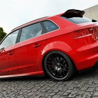 SPOILER CAP MAXTON DESIGN PER AUDI S3 8V NERO OPACO