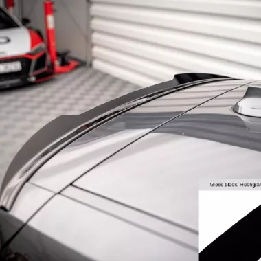 SPOILER CAP MAXTON DESIGN PER BMW SERIE 1 F20 / F21 LCI RESTYLING CON KIT M NERO LUCIDO