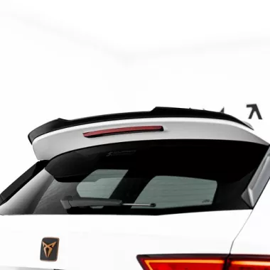 SPOILER CAP MAXTON DESIGN PER CUPRA ATECA MK1 PRE RESTYLING NERO LUCIDO