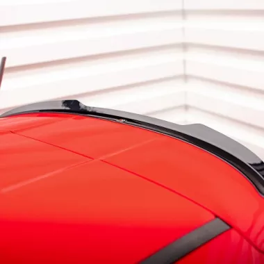 SPOILER CAP MAXTON DESIGN PER FIAT 500X SPORT RESTYLING NERO LUCIDO