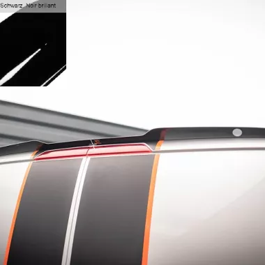 SPOILER CAP MAXTON DESIGN PER FORD TRANSIT CUSTOM ST-LINE MK1 FACELIFT NERO LUCIDO