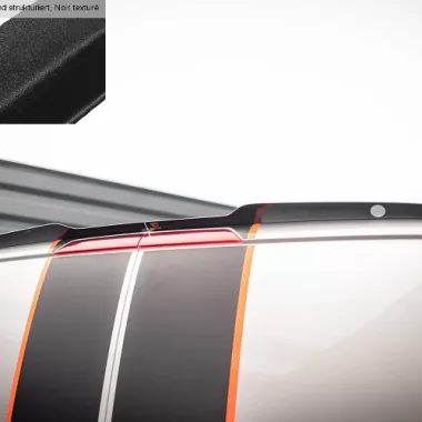 SPOILER CAP MAXTON DESIGN PER FORD TRANSIT CUSTOM ST-LINE MK1 FACELIFT NERO OPACO