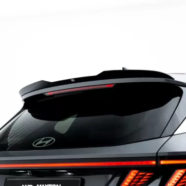 SPOILER CAP MAXTON DESIGN PER HYUNDAI TUCSON MK4 FACELIFT STANDARD NERO LUCIDO