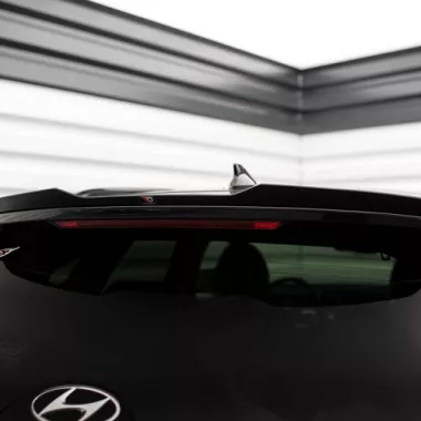 SPOILER CAP MAXTON DESIGN PER HYUNDAI TUCSON MK4 STANDARD NERO LUCIDO