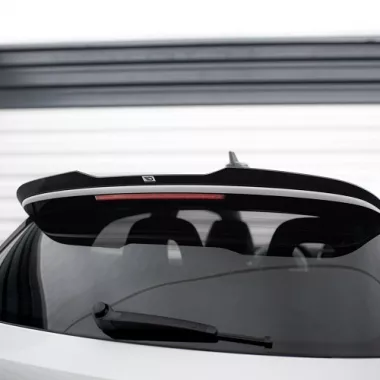 SPOILER CAP MAXTON DESIGN PER VW SCIROCCO MK3 STANDARD FACELIFT NERO LUCIDO