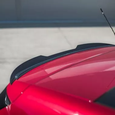 SPOILER CAP MAXTON DESIGN PER PEUGEOT 308 GT MK2 FACELIFT NERO LUCIDO