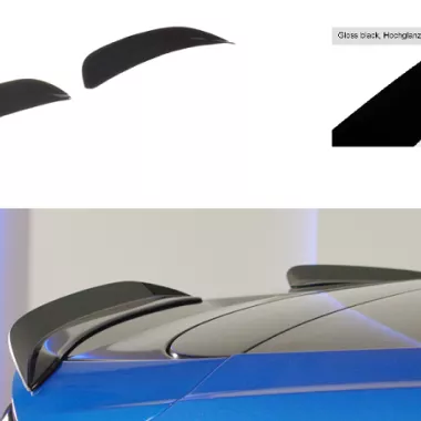 SPOILER CAP V.3 MAXTON DESIGN PER FORD FOCUS ST-LINE MK4 NERO LUCIDO