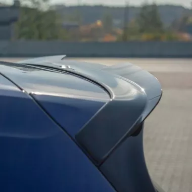 SPOILER CAP MAXTON DESIGN PER VW GOLF 7.5 R NERO LUCIDO