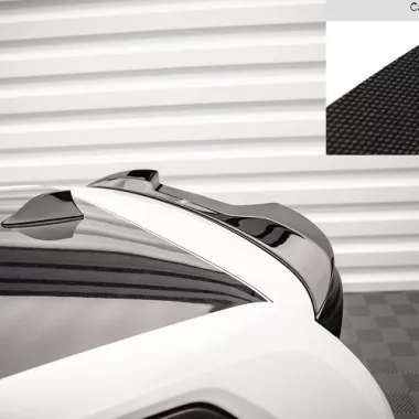 SPOILER CAP MAXTON DESIGN PERVW UP GTI CARBON LOOK