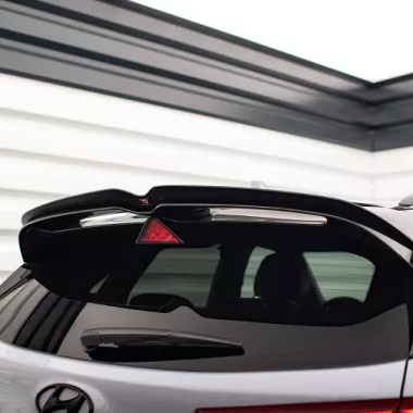 SPOILER CAP MAXTON DESIGN PER HYUNDAI KONA N MK1 PRE-RESTYLING NERO LUCIDO