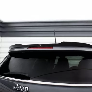 SPOILER CAP MAXTON DESIGN PER JEEP COMPASS LIMITED MK2 FACELIFT NERO LUCIDO