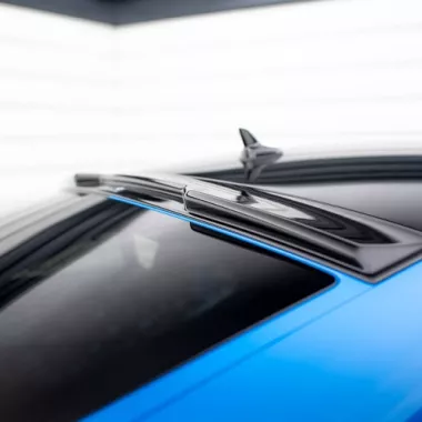 SPOILER CAP SUPERIORE MAXTON DESIGN PER AUDI TTS 8S RESTYLING NERO LUCIDO