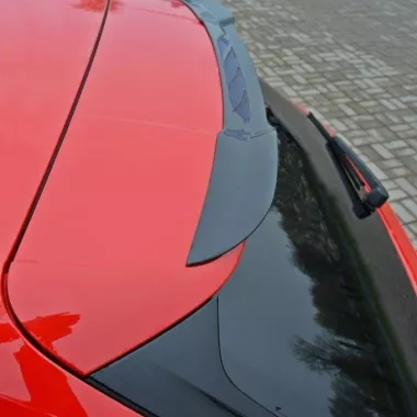 SPOILER CAP V.1 MAXTON DESIGN PER AUDI A4 B9 AVANT S-LINE PRE RESTYLING NERO LUCIDO