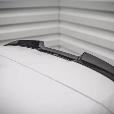 SPOILER CAP V.1 MAXTON DESIGN PER AUDI A3 8Y SPORTBACK CON S-LINE NERO LUCIDO