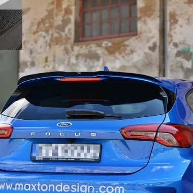 SPOILER CAP V.1 MAXTON DESIGN PER FORD FOCUS MK4 ST-LINE HATCHBACK CARBON LOOK