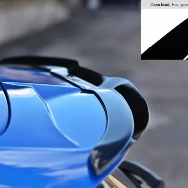 SPOILER CAP V.1 MAXTON DESIGN PER FORD FOCUS MK4 ST-LINE HATCHBACK NERO LUCIDO