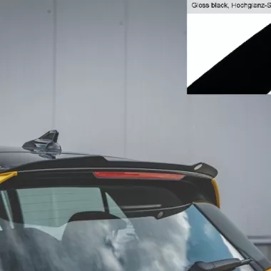 SPOILER CAP V.1 MAXTON DESIGN PER VW GOLF MK8 STANDARD / R-LINE NERO LUCIDO