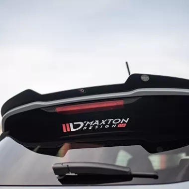 SPOILER CAP V.2 MAXTON DESIGN PER FORD FIESTA MK8 ST/ST-LINE NERO OPACO