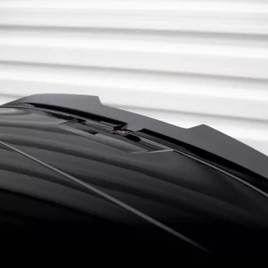 SPOILER CAP V.2 MAXTON DESIGN PER AUDI RS3 8Y SPORTBACK PRE-RESTYLING NERO LUCIDO