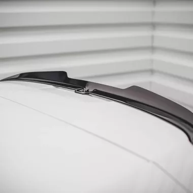 SPOILER CAP V.2 MAXTON DESIGN PER AUDI A3 8Y SPORTBACK CON S-LINE NERO LUCIDO