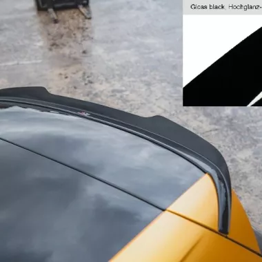 SPOILER CAP V.2 MAXTON DESIGN PER VW GOLF MK8 STANDARD / R-LINE NERO LUCIDO