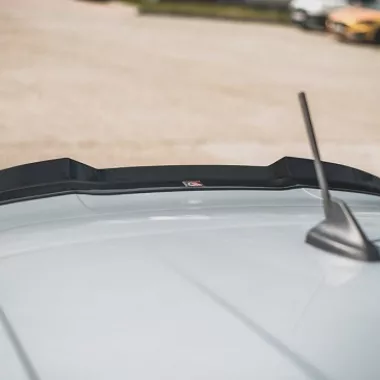 SPOILER CAP V.3 MAXTON DESIGN PER FORD FIESTA MK8 ST/ST-LINE NERO LUCIDO