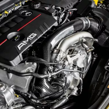 TURBO INLET CARBONIO EVENTURI PER MERCEDES CLASSE A A35 AMG W177